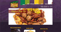 Desktop Screenshot of daddysrestaurant.com